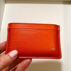 Louis Vuitton Leather Card Holder